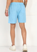 Fabmade Skyflow Linen Shorts | Grocsy