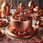 Confect Showstopper Copper | Edible Sugar Paste | Grocsy