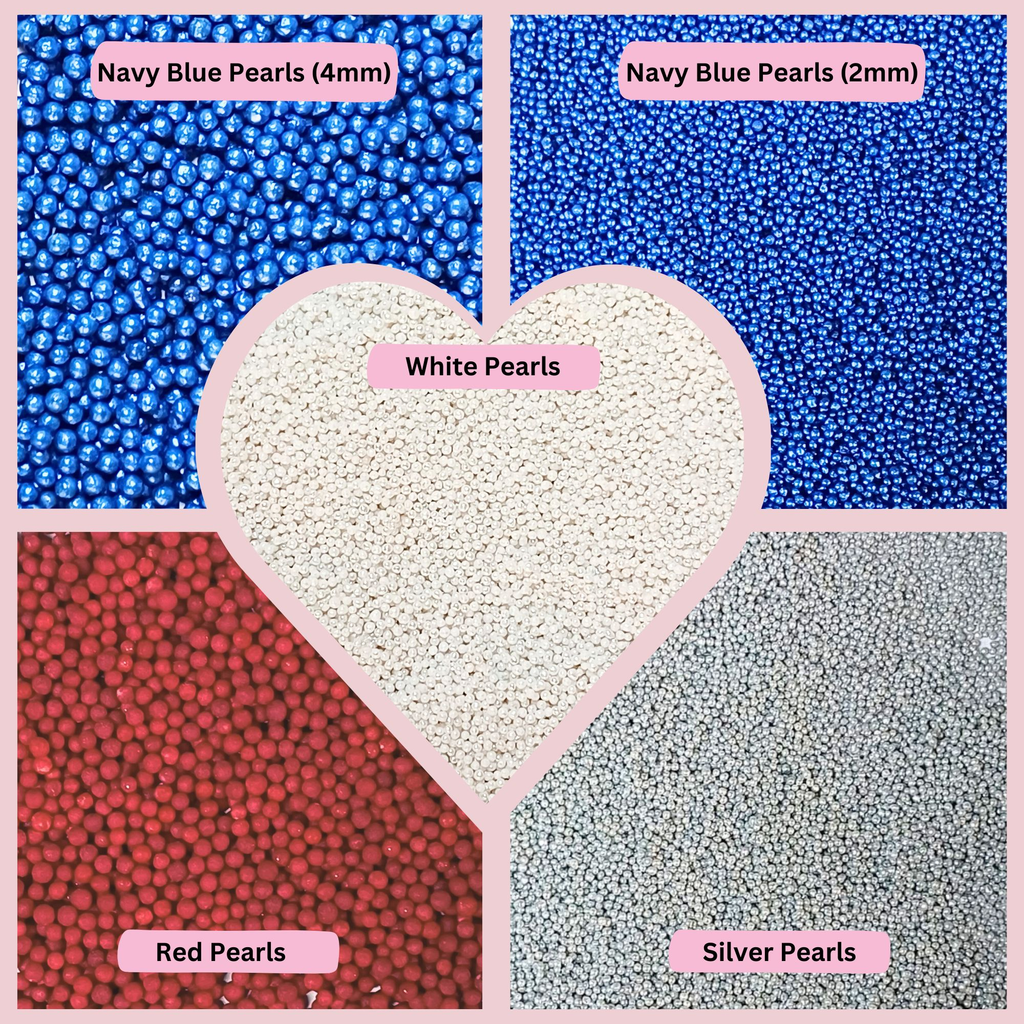 Confect Patriotic Disco Balls Assorted Sprinkles (DB-03) | Grocsy