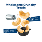 Farmley Classic Salted Cashews - Roasted | Grocsy