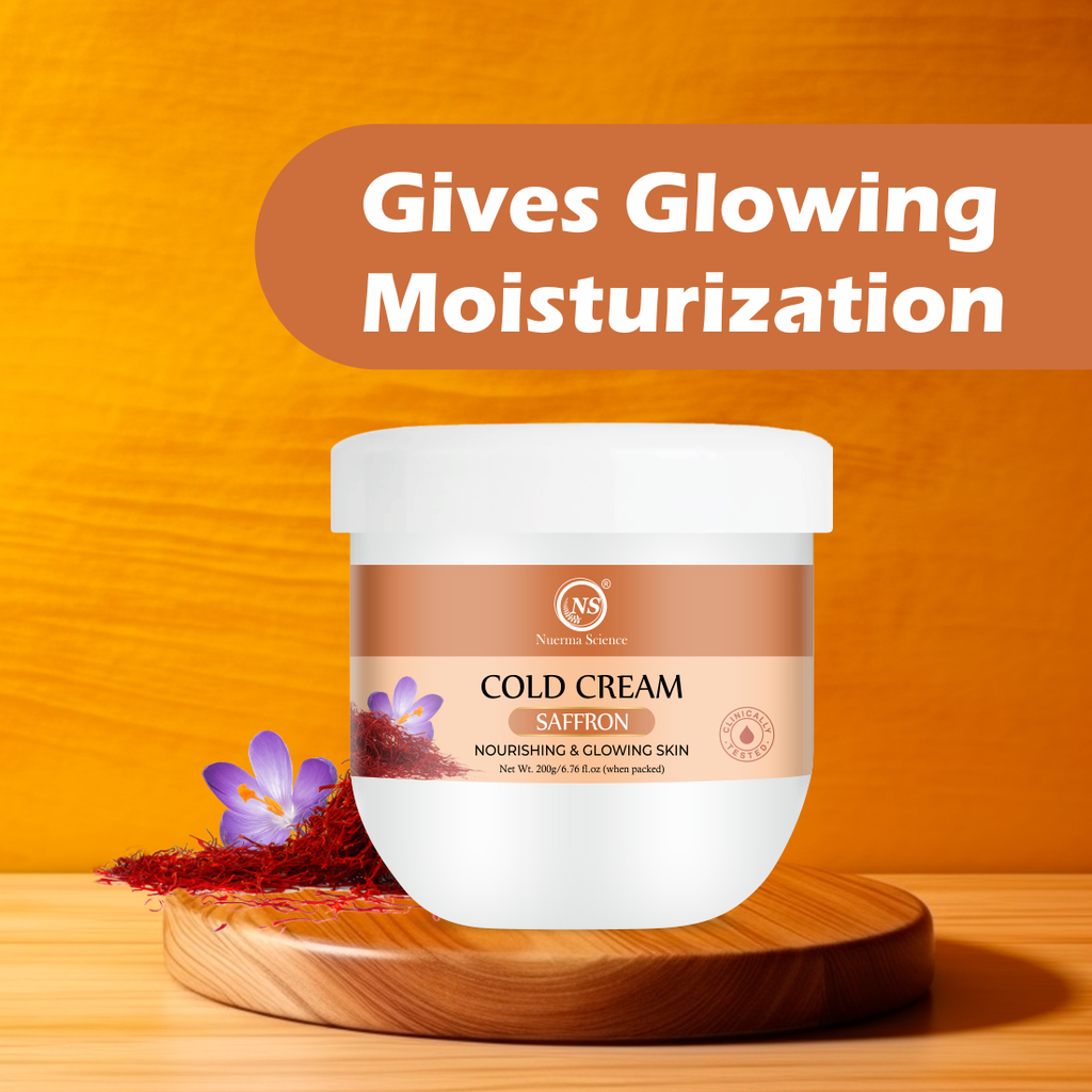 Nuerma Science Saffron Cold Cream For Nourishing & Glowing Skin | Grocsy