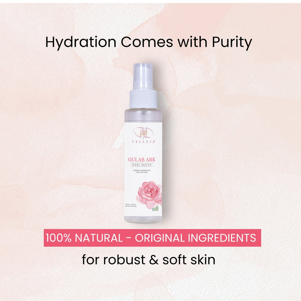 Velleja Gulab Ark - Rose Water | Grocsy