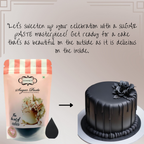 Confect Black Fondant | Edible Sugarpaste | Grocsy
