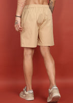Fabmade Sandstone Comfort Shorts | Grocsy