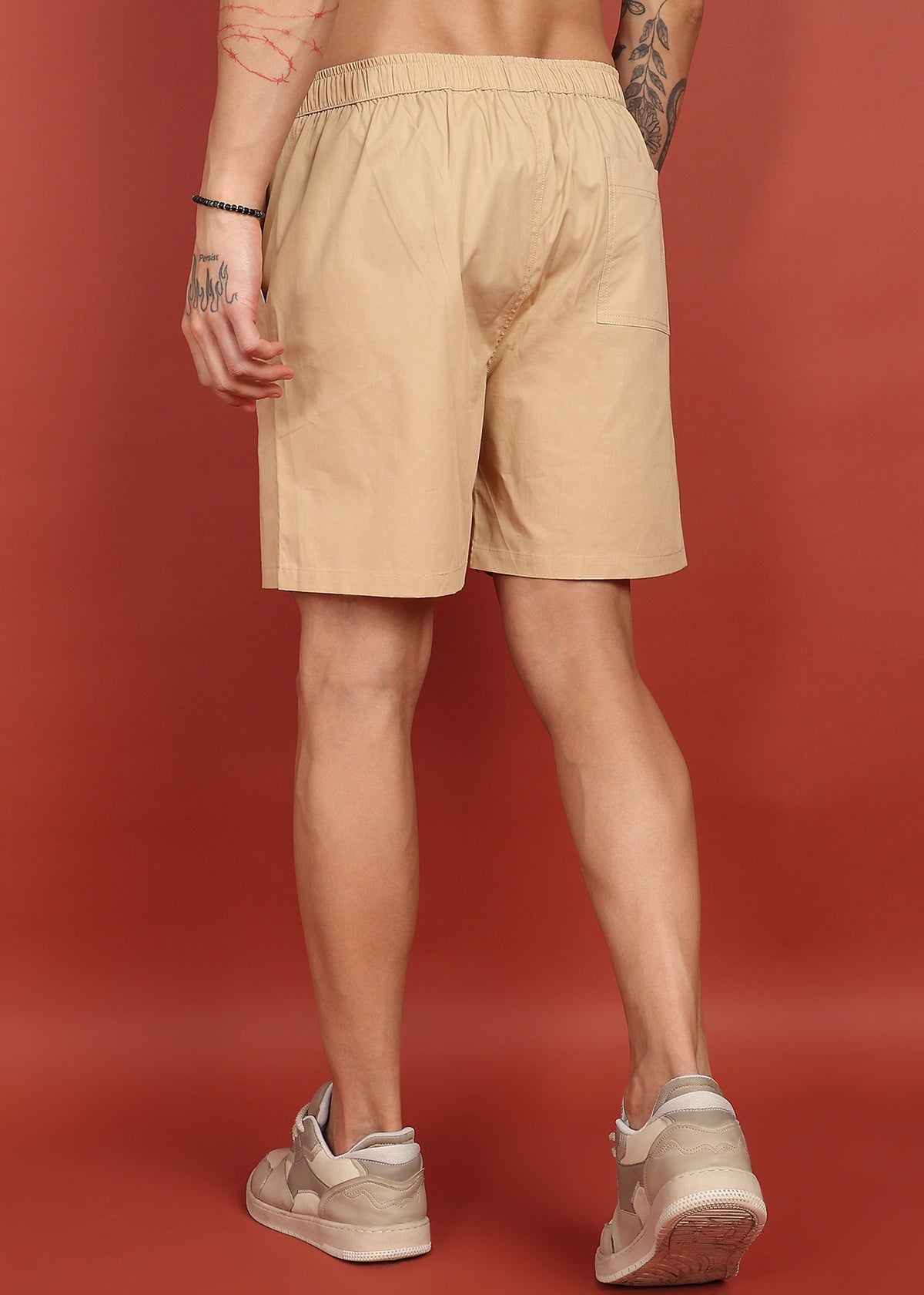Fabmade Sandstone Comfort Shorts | Grocsy