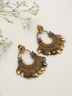 trueBrowns Brass Contemporary Tassel Earrings | Grocsy