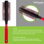 MiDazzle Hair Brush (Red) MIHB0033 | Grocsy