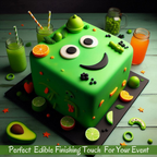 Confect Neon Green Fondant | Edible Sugarpaste | Grocsy