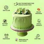 Confect Lime Green Fondant | Edible Sugarpaste | Grocsy