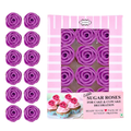 Confect Royal Fuchsia Pink | Edible Sugar Roses Topper | Grocsy