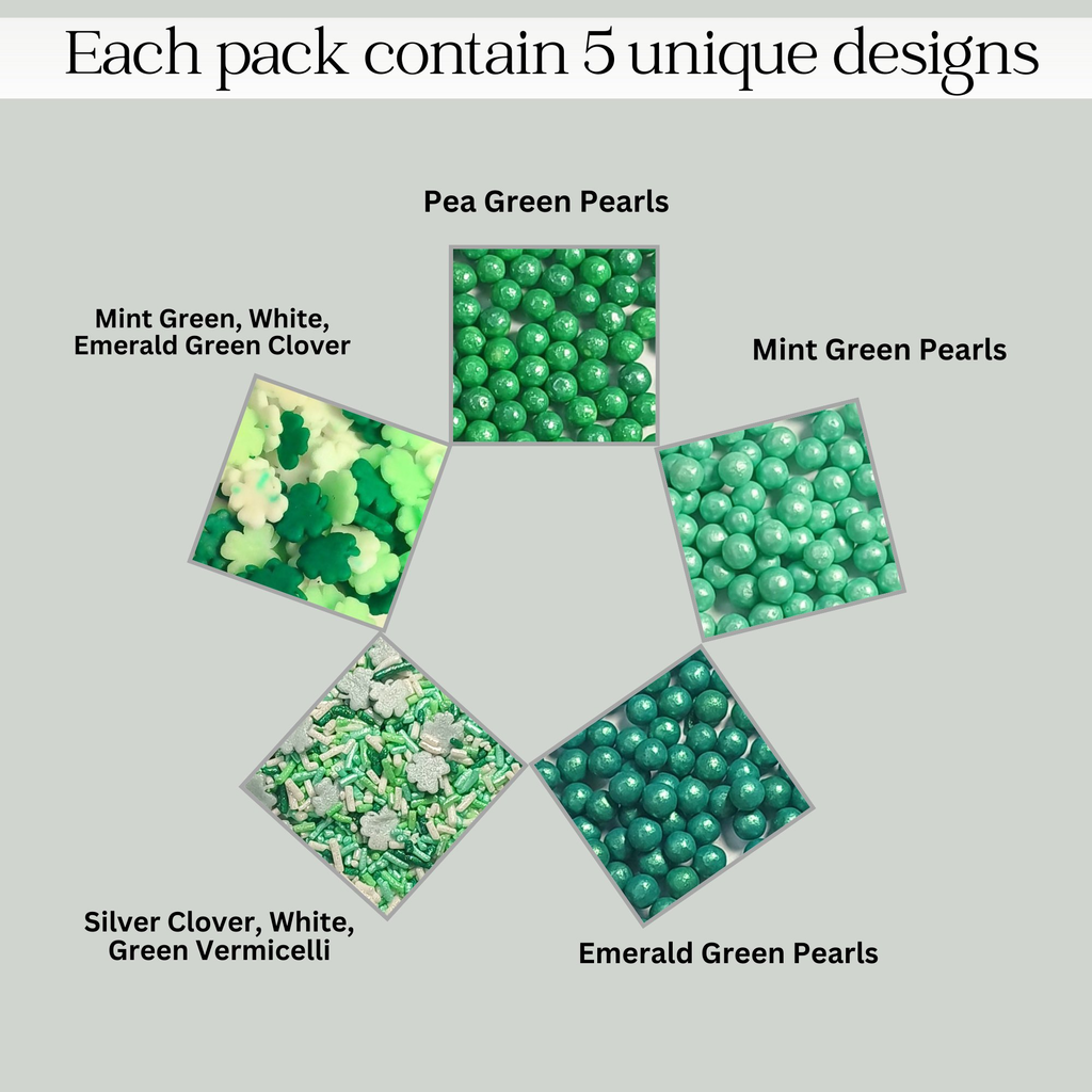 Confect St. Patrick's Sprinkles Multipack 7 | Grocsy