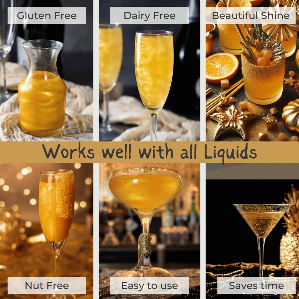 Confect Shimmer Gold | Edible Luster Dust | Grocsy