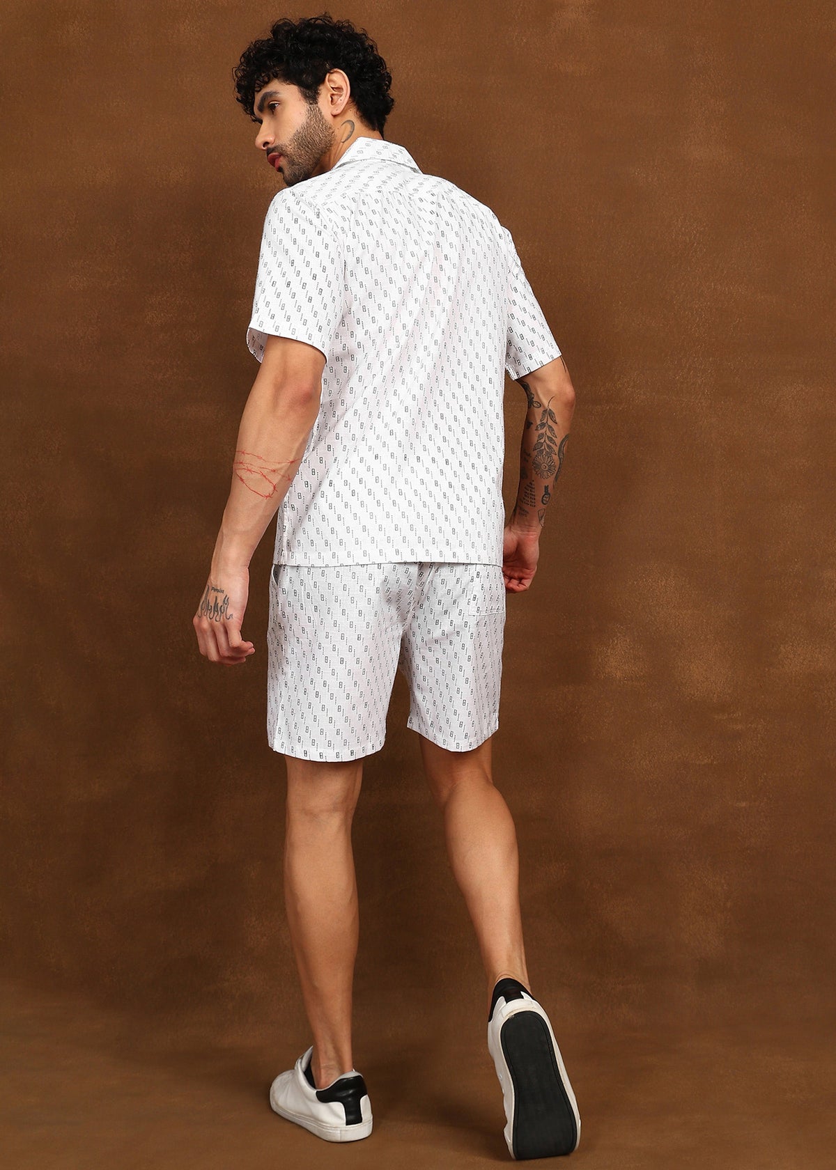 Fabmade Urban Dot Linen Co-Ord Set | Grocsy
