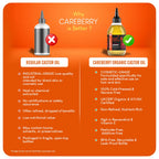 Careberry Organic Cold Pressed Castor Oil (Arandi Oil) | Grocsy