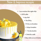 Confect Lemon Yellow | Edible Drips | Grocsy