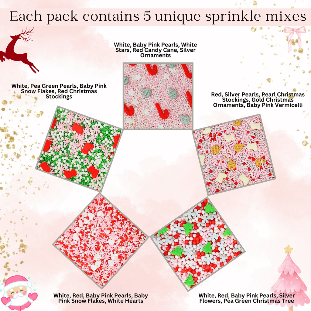 Confect Christmas Sprinkles CH Multipack 23 | Grocsy