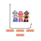 Sowpeace Stitched Cotton Jagannath Trio | Grocsy