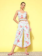 Ahalyaa Women Floral Printed Co-Ords | Grocsy