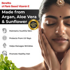 Health Veda Organics Vitamin E Capsules | Grocsy