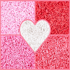 Confect Valentine Sprinkles | 04 Edible Decoration for Baking & Dessert | Grocsy