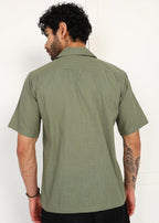 Fabmade Mossline Linen Shirt | Grocsy