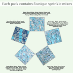 Confect Boys Baby Shower Sprinkles | Edible Sprinkles Assorted | Grocsy