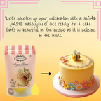 Confect Sunshine Yellow Fondant | Edible Sugarpaste | Grocsy