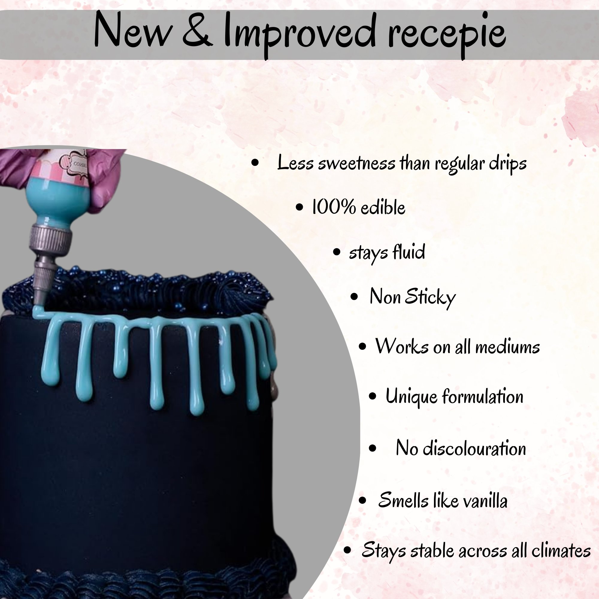 Confect Baby Blue | Edible Drips | Grocsy
