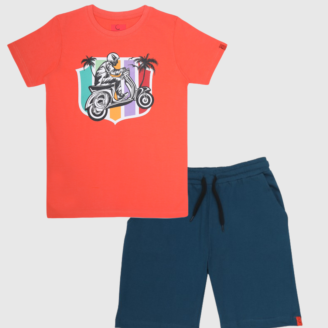Chilins Kids Printed coord set | Grocsy