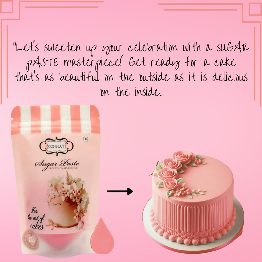 Confect Old Rose Fondant | Edible Sugarpaste | Grocsy