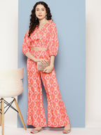 Ahalyaa Printed Ethnic Co-Ords | Grocsy