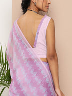 Ahalyaa Womens Chiffon Printed Saree | Grocsy