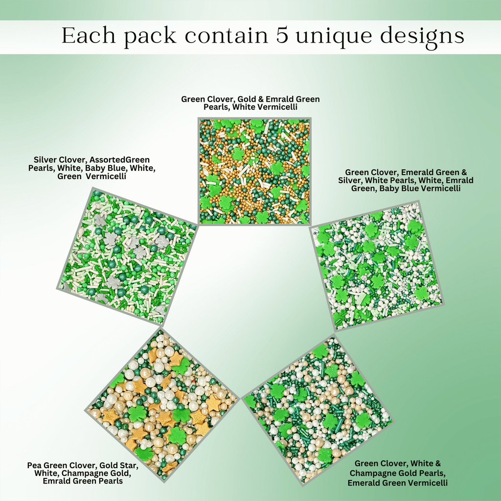 Confect St. Patrick's Sprinkles Multipack 10 | Grocsy