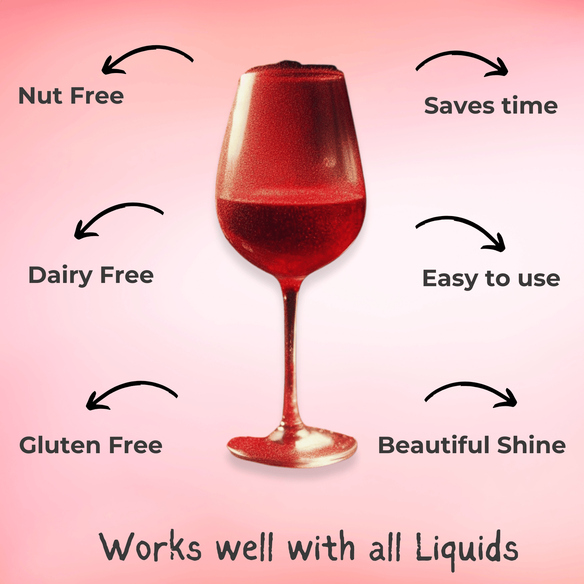 Confect Crystal Wine Red | Edible Luster Dust | Grocsy