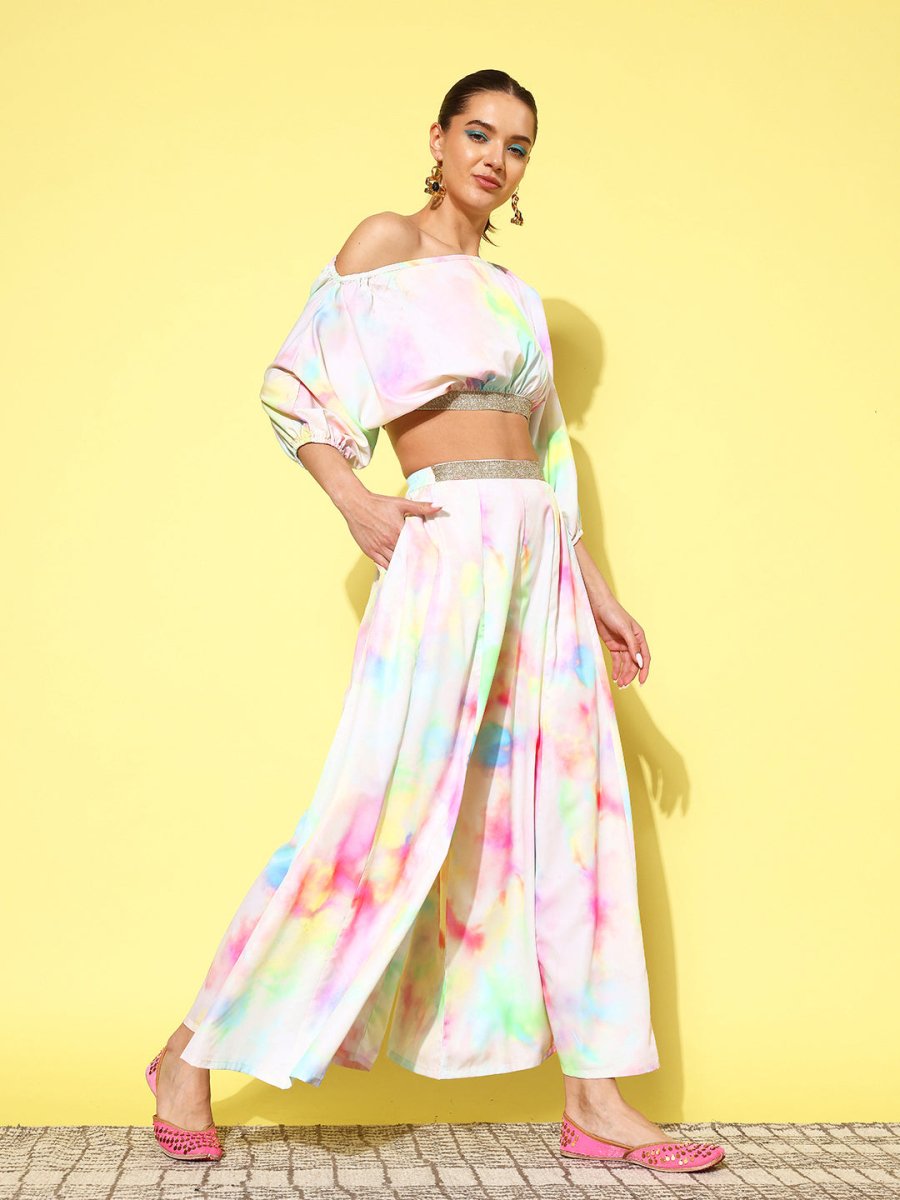 Ahalyaa Women Dyed Co-Ords | Grocsy
