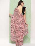 Ahalyaa Poly Chiffon Saree | Grocsy