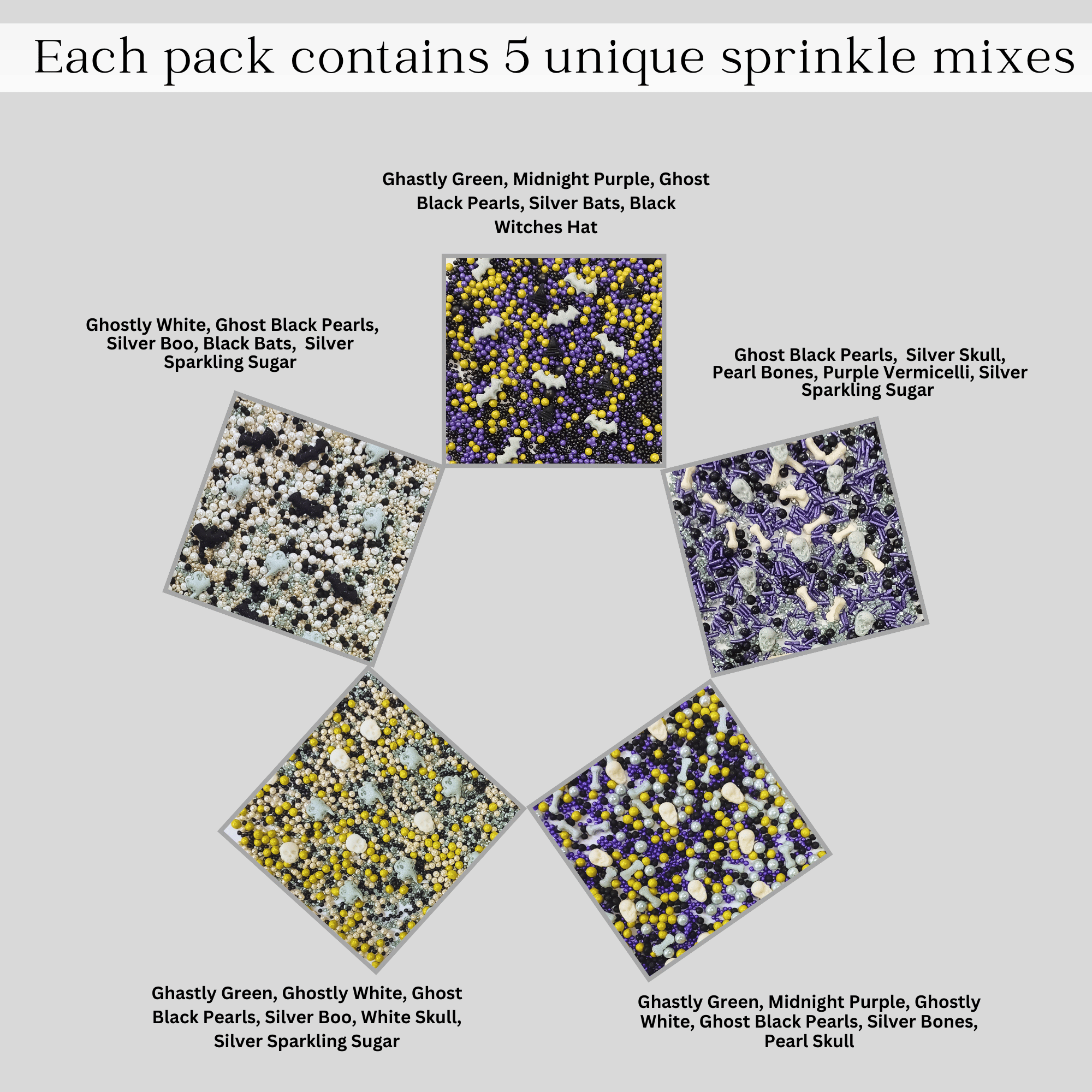 Confect Halloween sprinkles Multipack 1 (New) | Grocsy