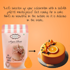 Confect Citrus Orange Fondant | Edible Sugarpaste | Grocsy