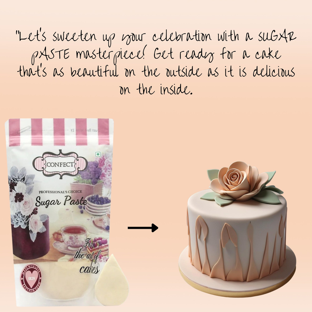 Confect Natural Skin Fondant | Edible Sugarpaste | Grocsy