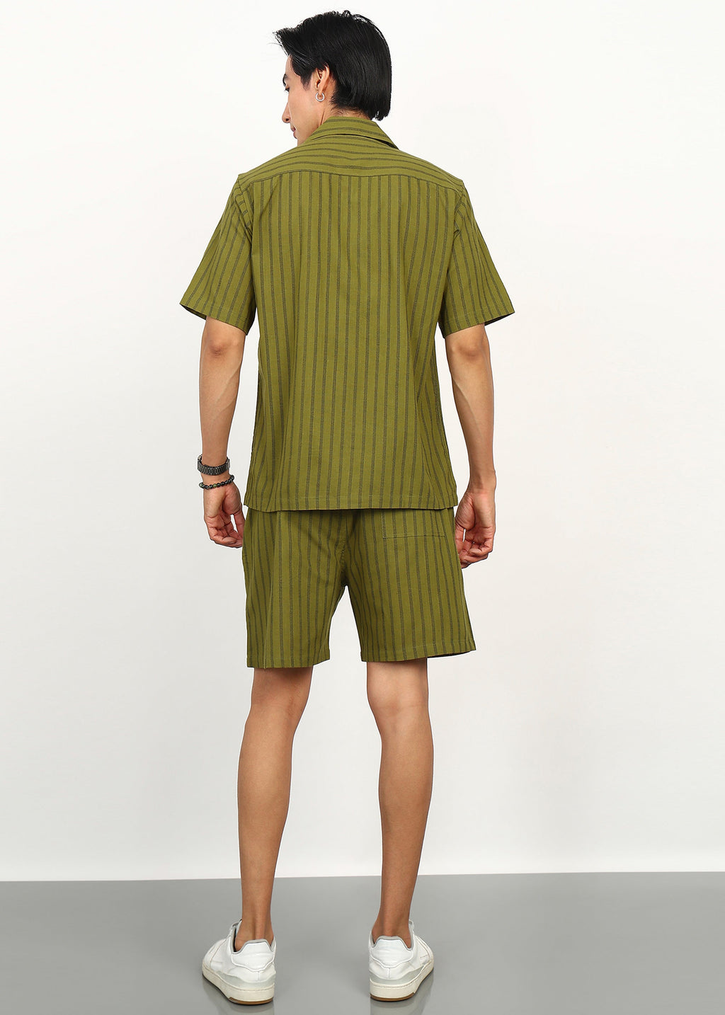 Fabmade Olive Breeze Co-Ord Set | Grocsy