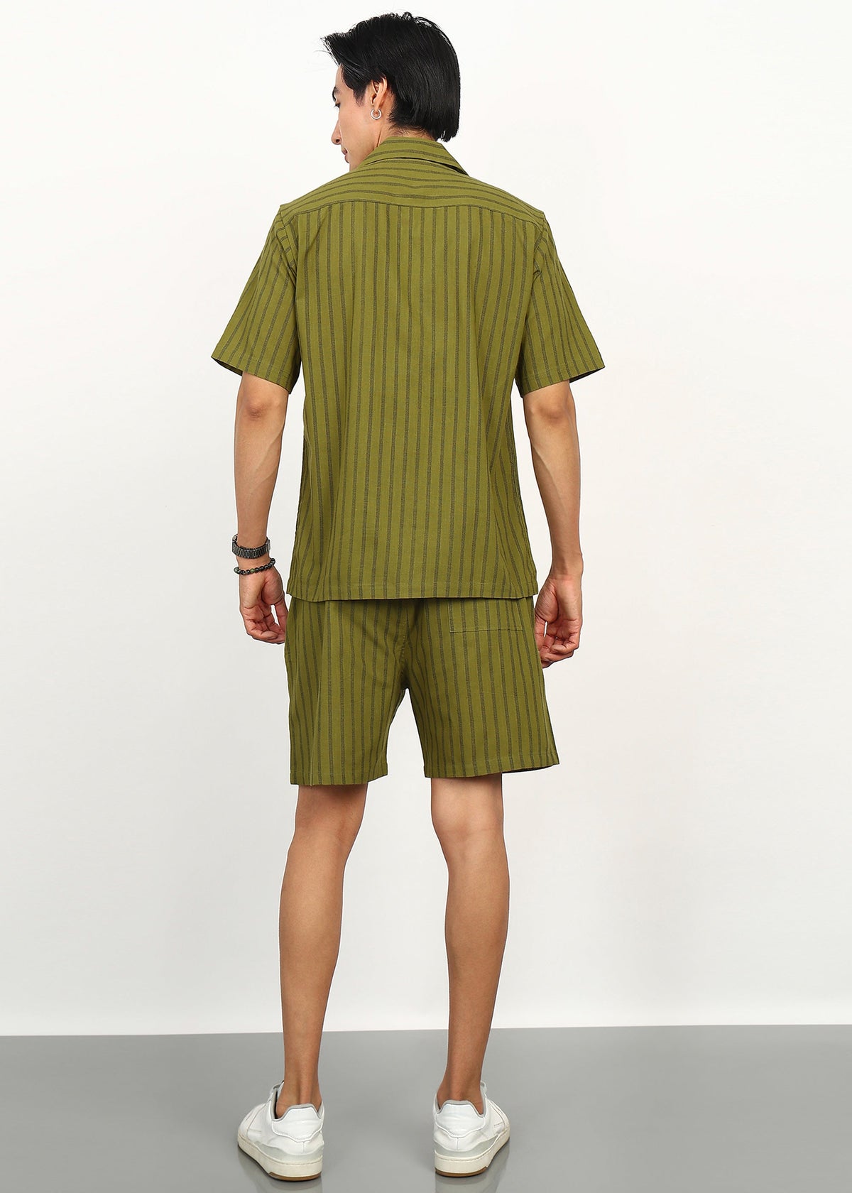Fabmade Olive Breeze Co-Ord Set | Grocsy