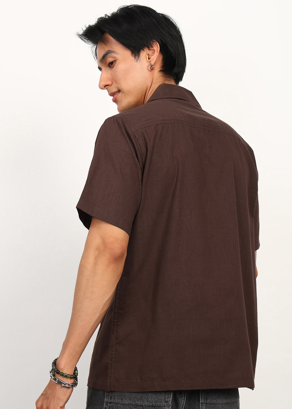 Fabmade Cocoa Drift Shirt | Grocsy