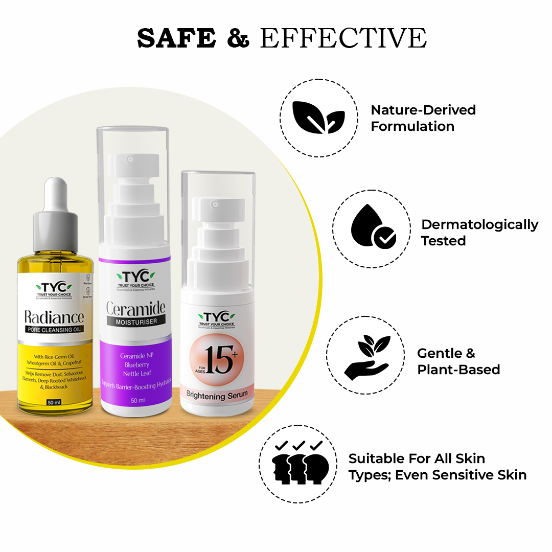 TYC Ultimate Trio for Skincare Transformation For Ages 15+ | Grocsy