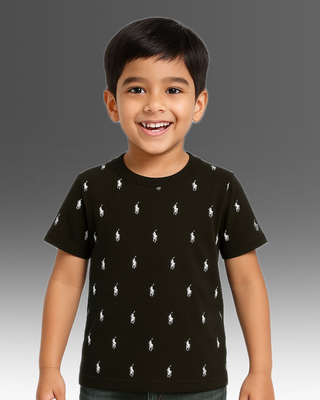 Chilins Kids Boy's Girls Regular Fit T-Shirt | Grocsy