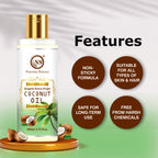 Nuerma Science Coconut Pure Oil: Your Holistic Elixir for Body and Hair | Grocsy