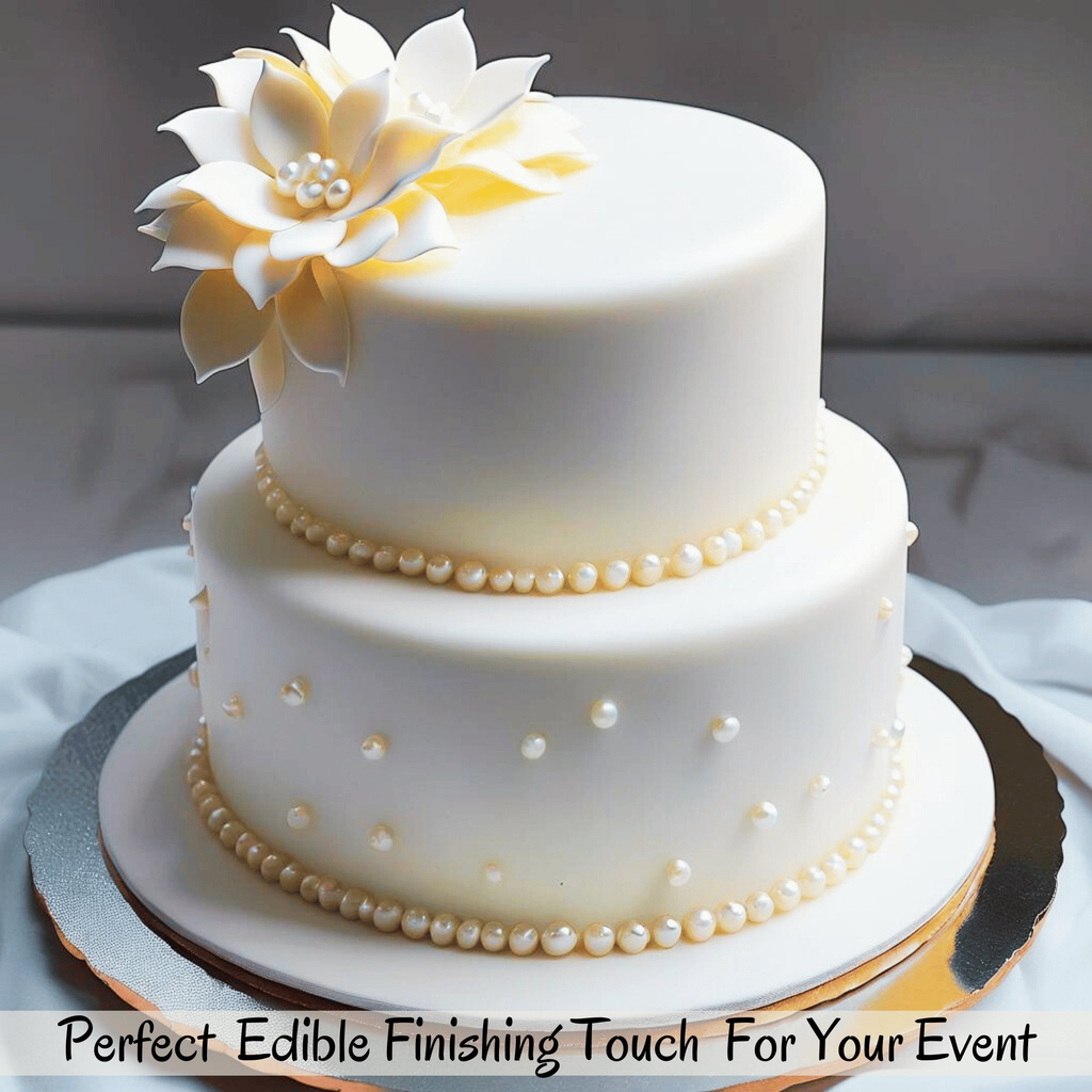 Confect Luminescent Pearl | Edible Sugar Paste | Grocsy