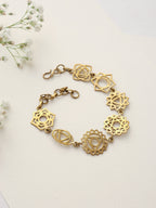 trueBrowns Brass Mandala Braclette | Grocsy