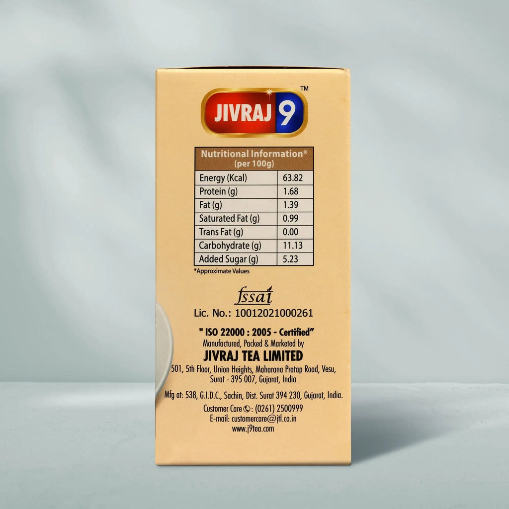 jivraj9 Tea Cappuccino Premix Coffee Box | Grocsy