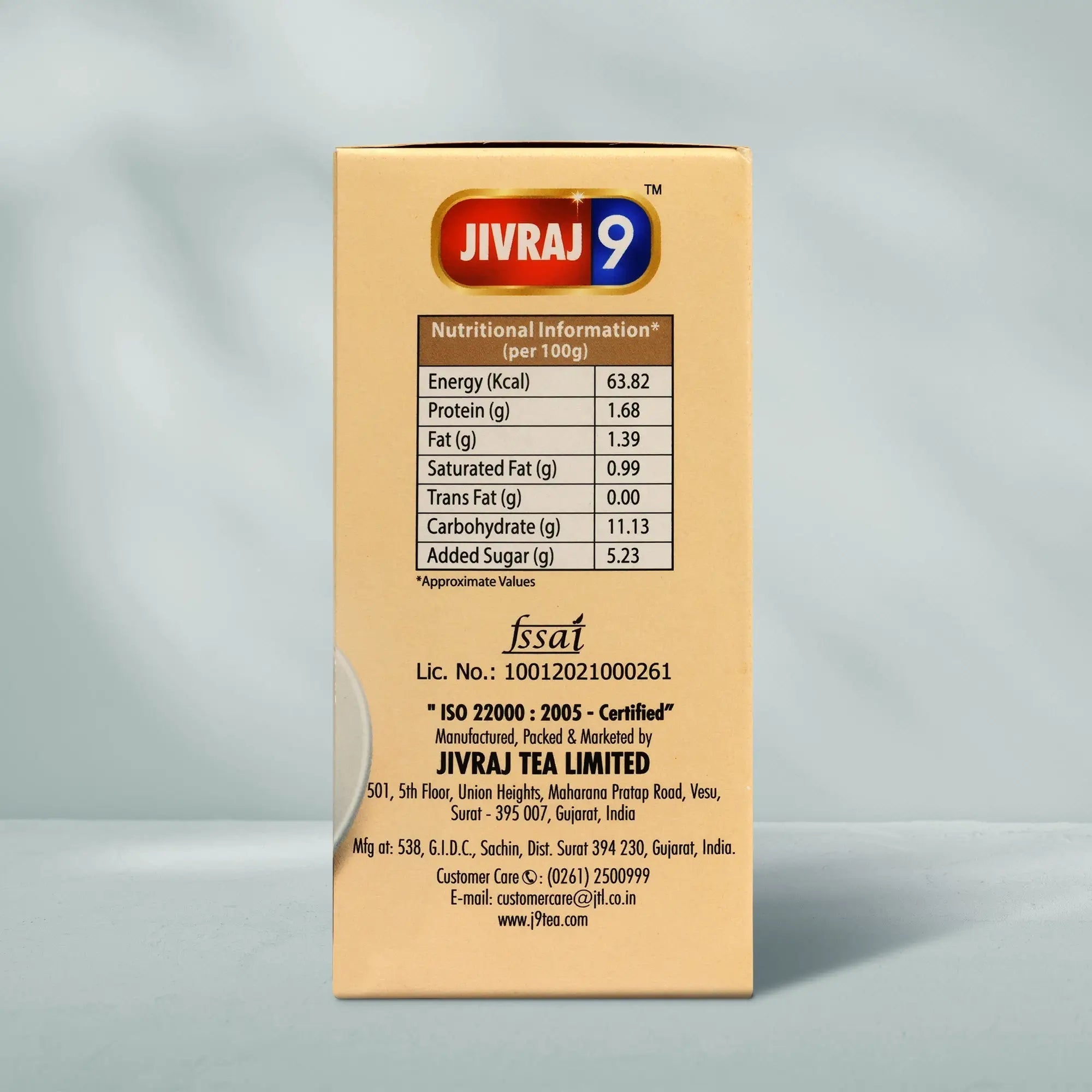 jivraj9 Tea Cappuccino Premix Coffee Box | Grocsy
