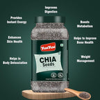 Yum Yum Raw Chia Seeds Jar | Grocsy